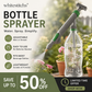🌿 Manual Drink Bottle Sprayer with Adjustable Nozzle‑Portable DIY Garden Spray Tool, Fits Standard Plastic Bottles for Plant Watering, Fertilizing & Pest Control