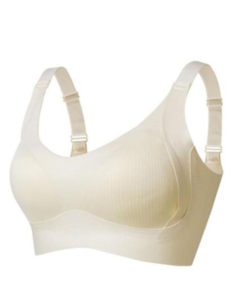 🎁2026 HOT SALE 50% Off💕Subtle Striped Seamless Bra with W-Support – Comfort & Style!