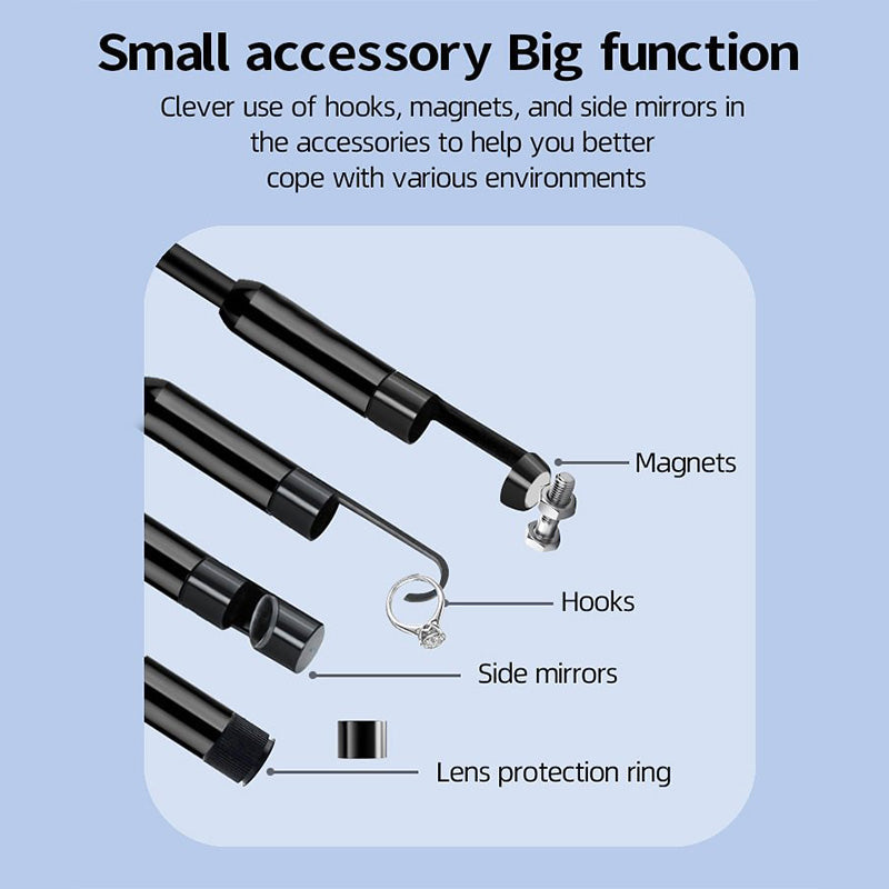🔧 50% OFF NOW! ✨ Maintenance Specific Endoscope – HD Camera, Waterproof, Adjustable LED & Perfect for Engine, Pipe & Wall Inspection 🚗 Free Shipping 🔥