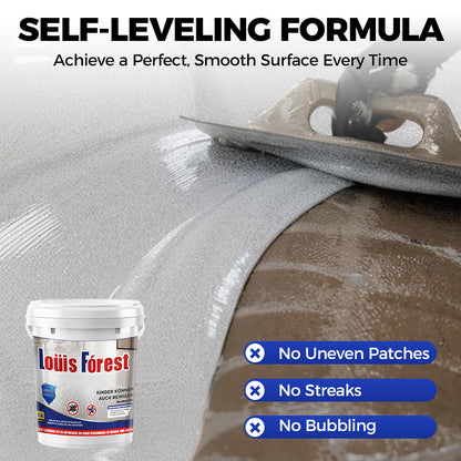 High-Gloss Marble Effect Epoxy Floor Coating