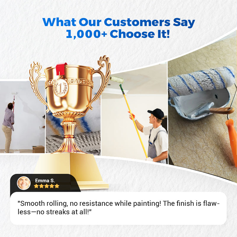 🔥Paint Roller With Detachable Handle