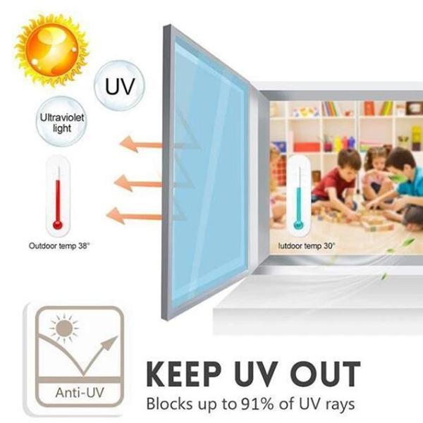 💎 50% OFF! 💎 Window Peeping Proof Sticker – One-Way Vision, UV Blocking & Shatter-Resistant Privacy Film (30/40 cm) 🏠🛡️