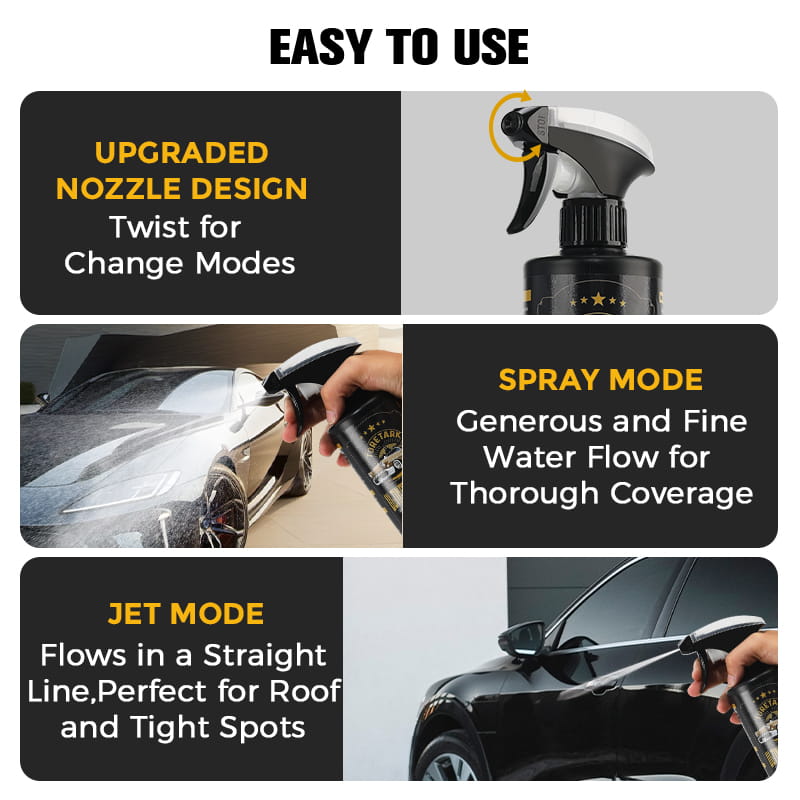 🔥Keep Your Car Cean Every Day🔥Ultimate ceramic coating spray