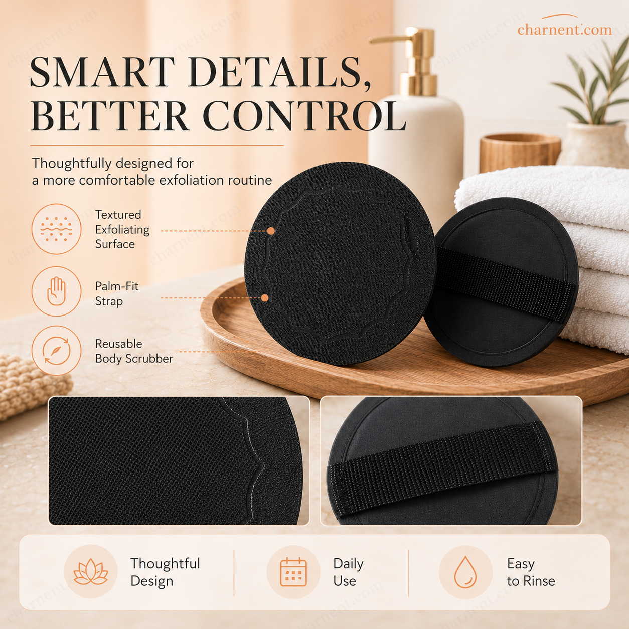 ⏰Last Day Buy 1 Get 1 Free❄💦 🚿 Exfoliating Scrub Bath Pads – Gently exfoliate, unclog pores, reveal brighter skin. A little scrub goes a long way! ✨🛀