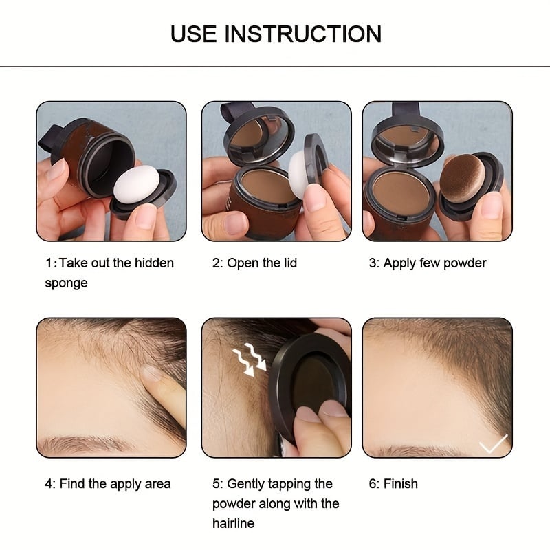 💗Hairline Powder - Magic Root Cover Up (fit all hair color)