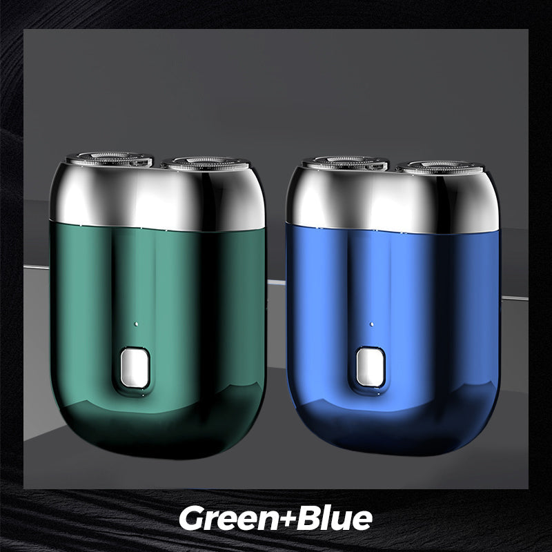 🎁Hot Sale🔋 Mini double-ended shaver! 0.1mm Knife Mesh 7500 rpm motor