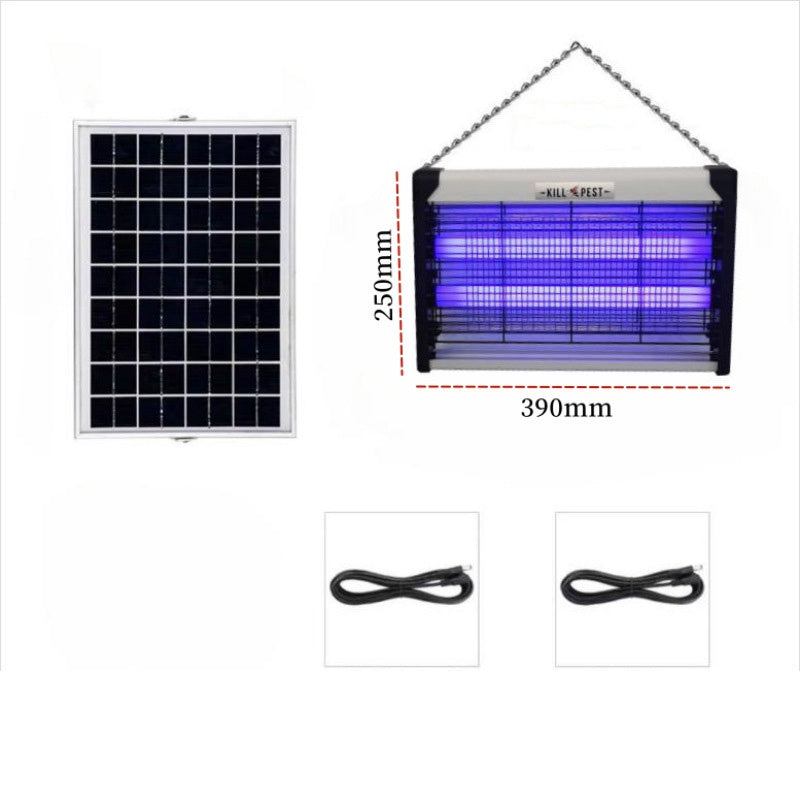 🏆2026 New Arrivals - 50% Off!🔥3500V High Powered Solar Bug Zapper for Indoor & Outdoor ｜Zap mosquitoes day and night – solar‑powered, chemical‑free, 3500V of instant kill ⚡🦟✨