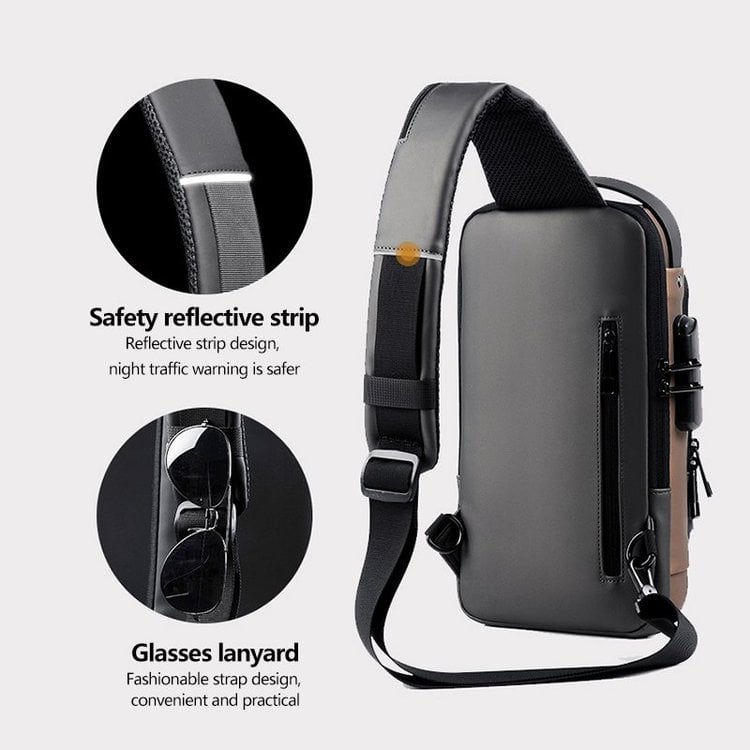 🔥 Hot Sales  50% OFF 🔥Anti-Theft Unisex Crossbody Sling Bag – Stylish, Secure & Lightweight!