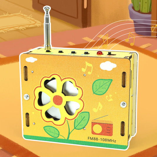 📻 DIY Mini Radio Educational Toy Kit