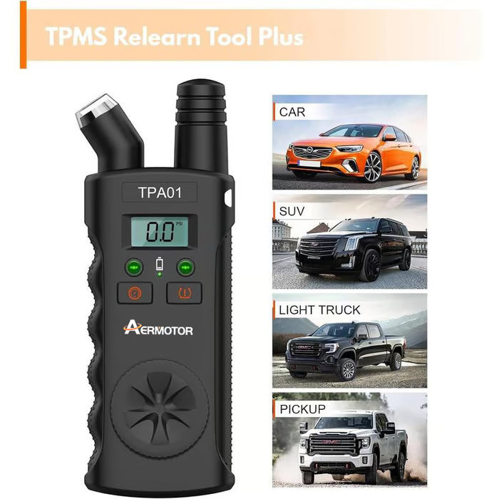 ⏳Time-Limited Special⏰TPMS 2‑in‑1 Relearn Tool & Digital Tire Pressure Gauge – Practical, Accurate, User‑friendly ✨