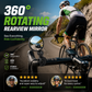🥳2026 HOT SALE🥳💞50K+ SOLD!🚲🔍 50% OFF! 360° Rotating Rearview Mirror – Clear view behind, no more neck twisting. Fits bikes, e‑bikes & motorcycles. Tool‑free silicone strap! 🛡️✨