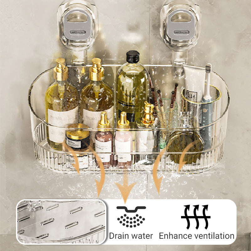 🔥New Upgrade 🍃Hot Sale 50% Off🔥Suction Cup Storage Rack with Drain Hole【Factory direct sales】