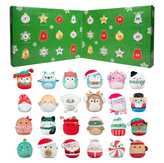 🔥Christmas Sale 49% OFF🎄Squishmallows Holiday Advent Calendar 2024