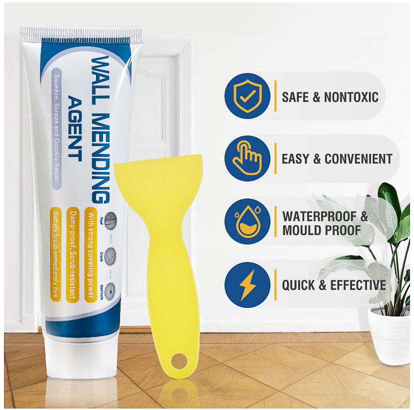 ⏳Limited-time 50% off⏰Wall Mending Agent – Fix Wall Flaws in Seconds! 🏠🔧