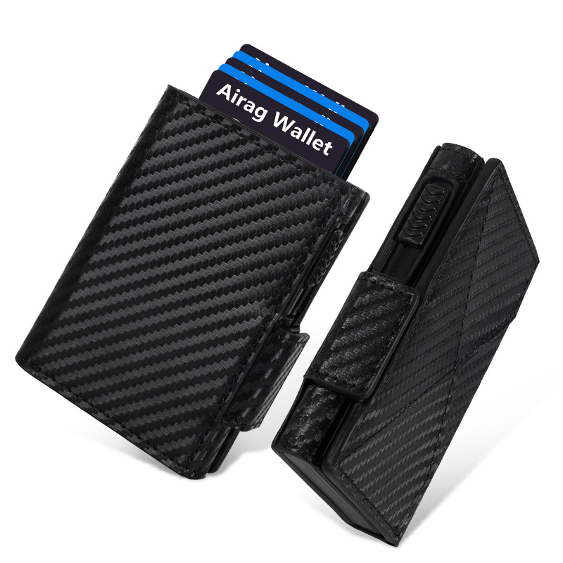 ⏳Time-Limited Special⏰Slim Men's Wallet – Perfect for Commuters & Travelers – RFID blocking, hidden AirTag slot & pop-up card holder – secure and compact ✈️