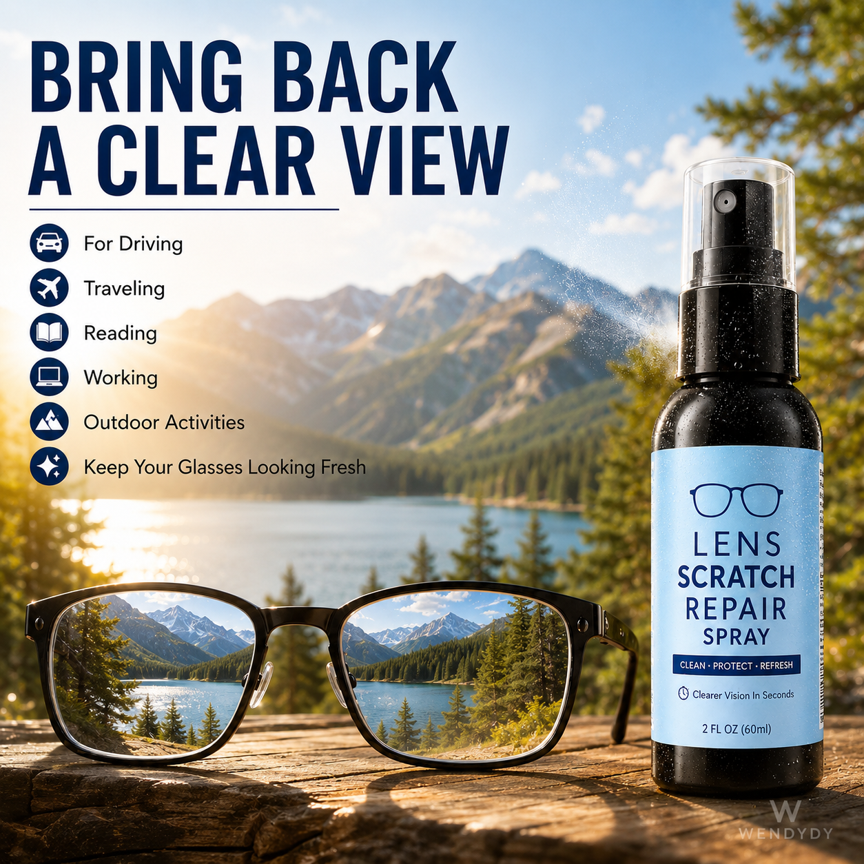 Lens Scratch Repair Spray