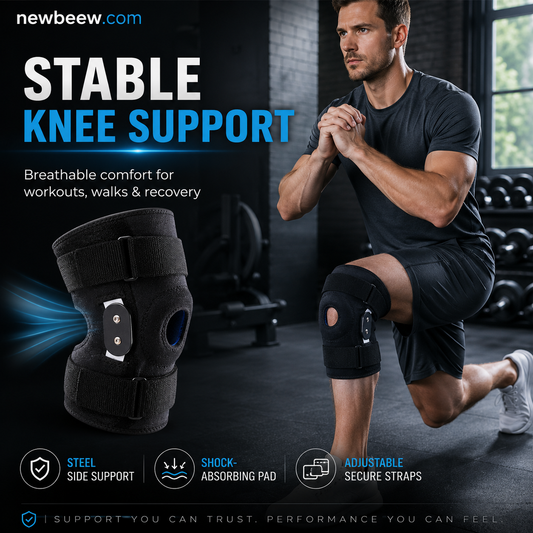 Breathable Adjustable Knee Support Brace