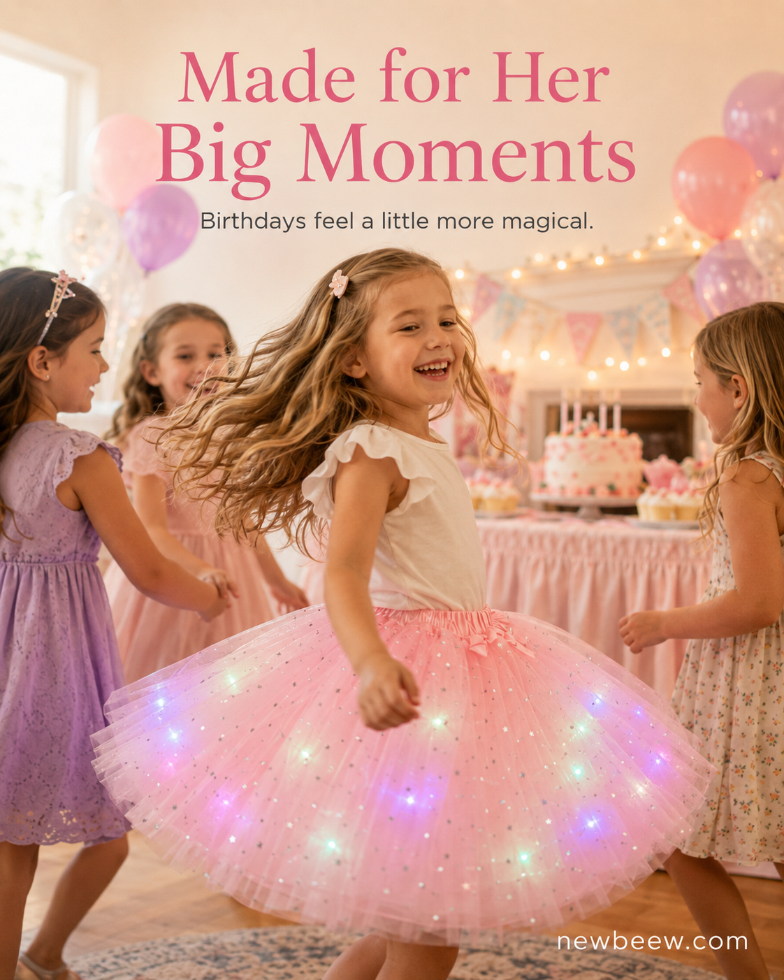🎁LED Light Up Sequin Tutu Skirt Star Mesh Princess Skirt for Girls and Adults