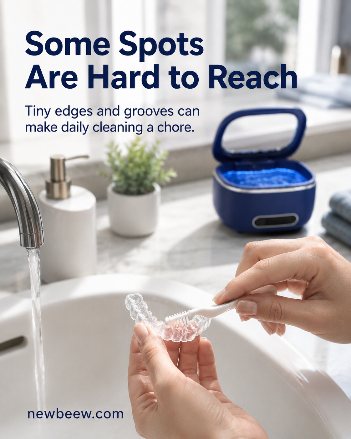 Multi-Functional Retainer and Braces Cleaning Machine