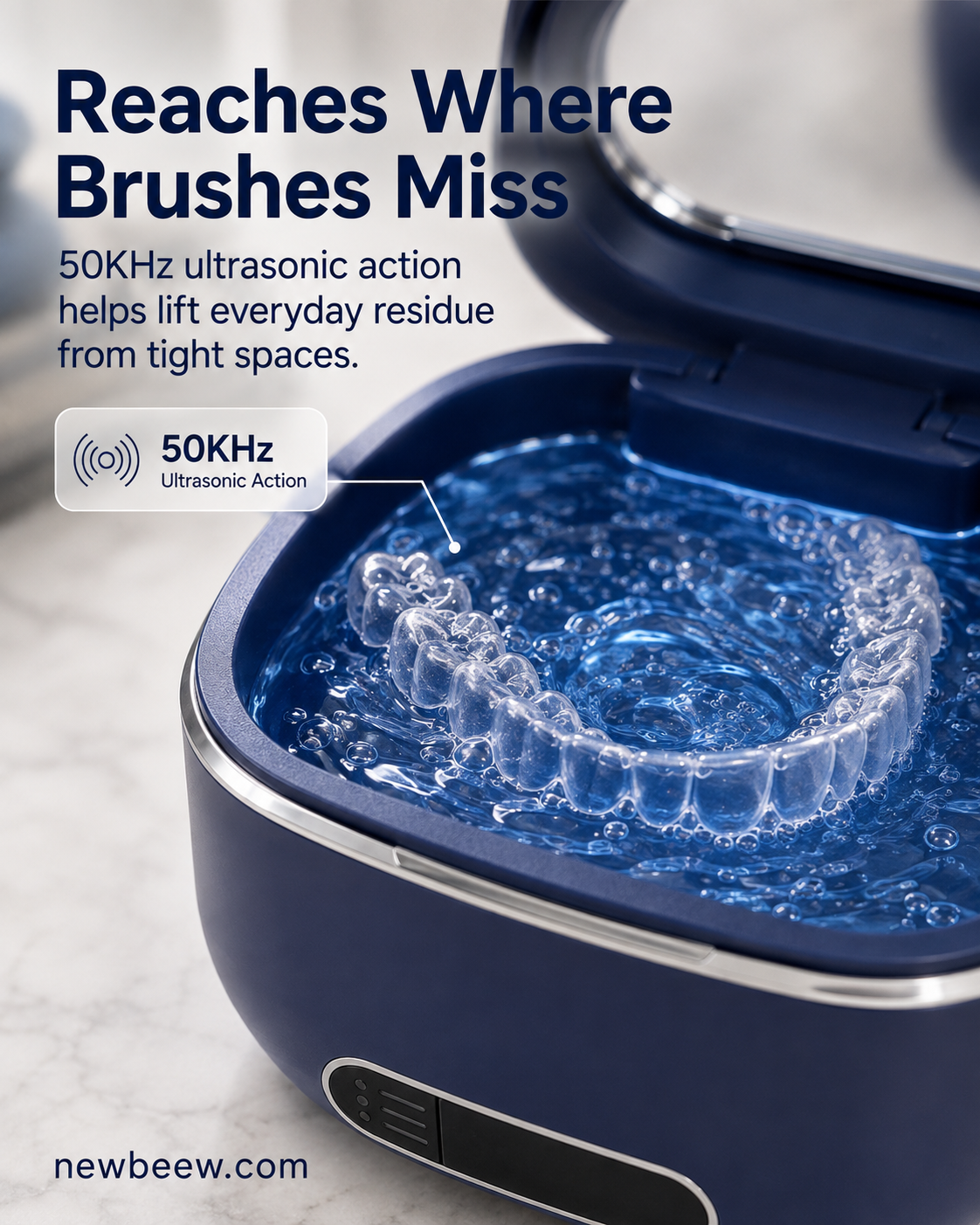 Multi-Functional Retainer and Braces Cleaning Machine