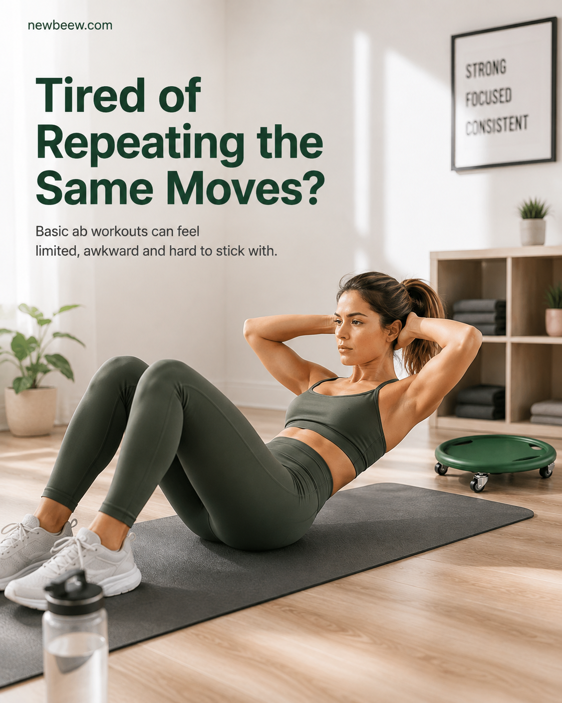 🎉 2026 Sale — Over 44,100 Sold!💪 Abdominal Roller Wheel Disc with Knee Mat – Fitness‑focused 🛠️