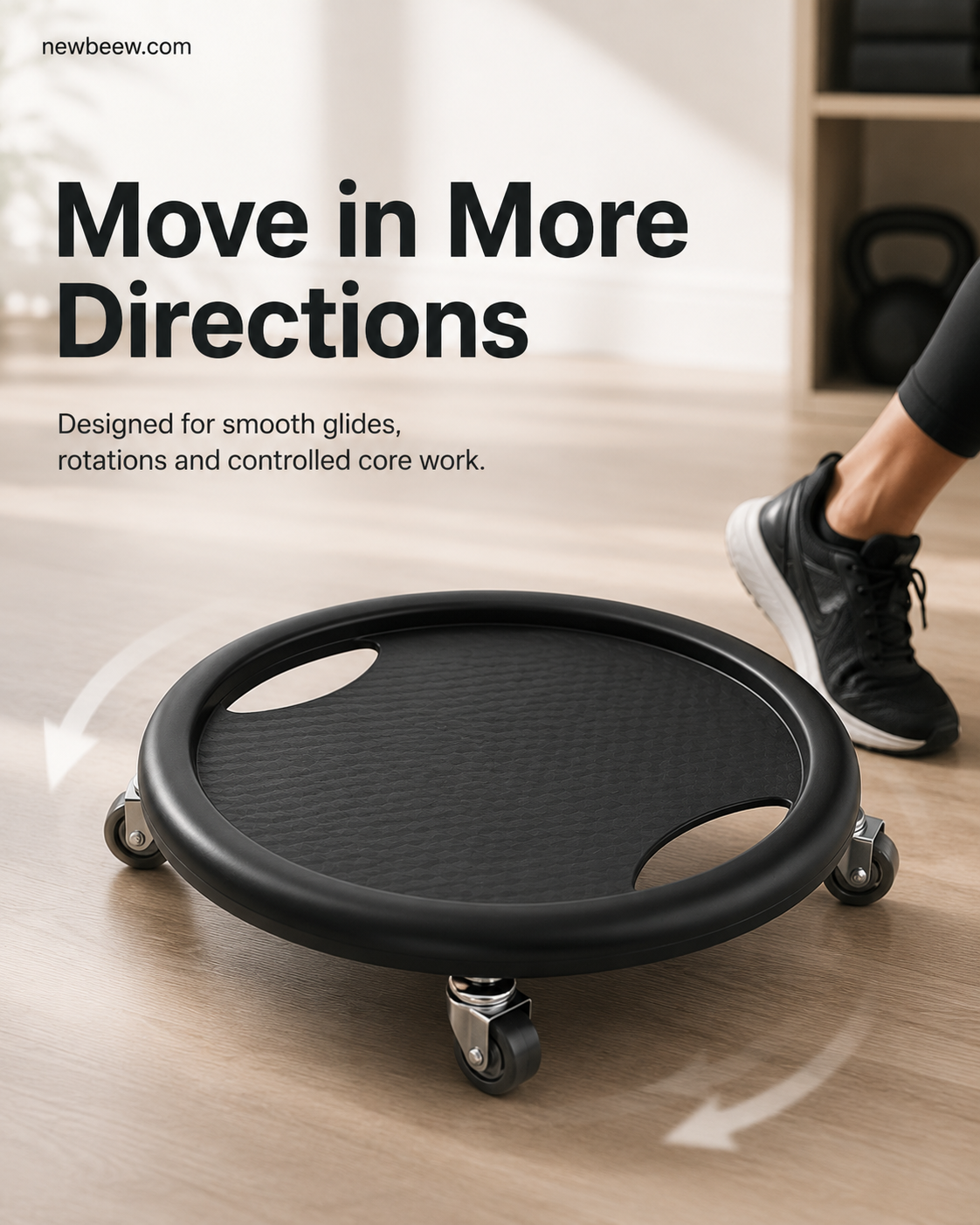 🎉 2026 Sale — Over 44,100 Sold!💪 Abdominal Roller Wheel Disc with Knee Mat – Fitness‑focused 🛠️