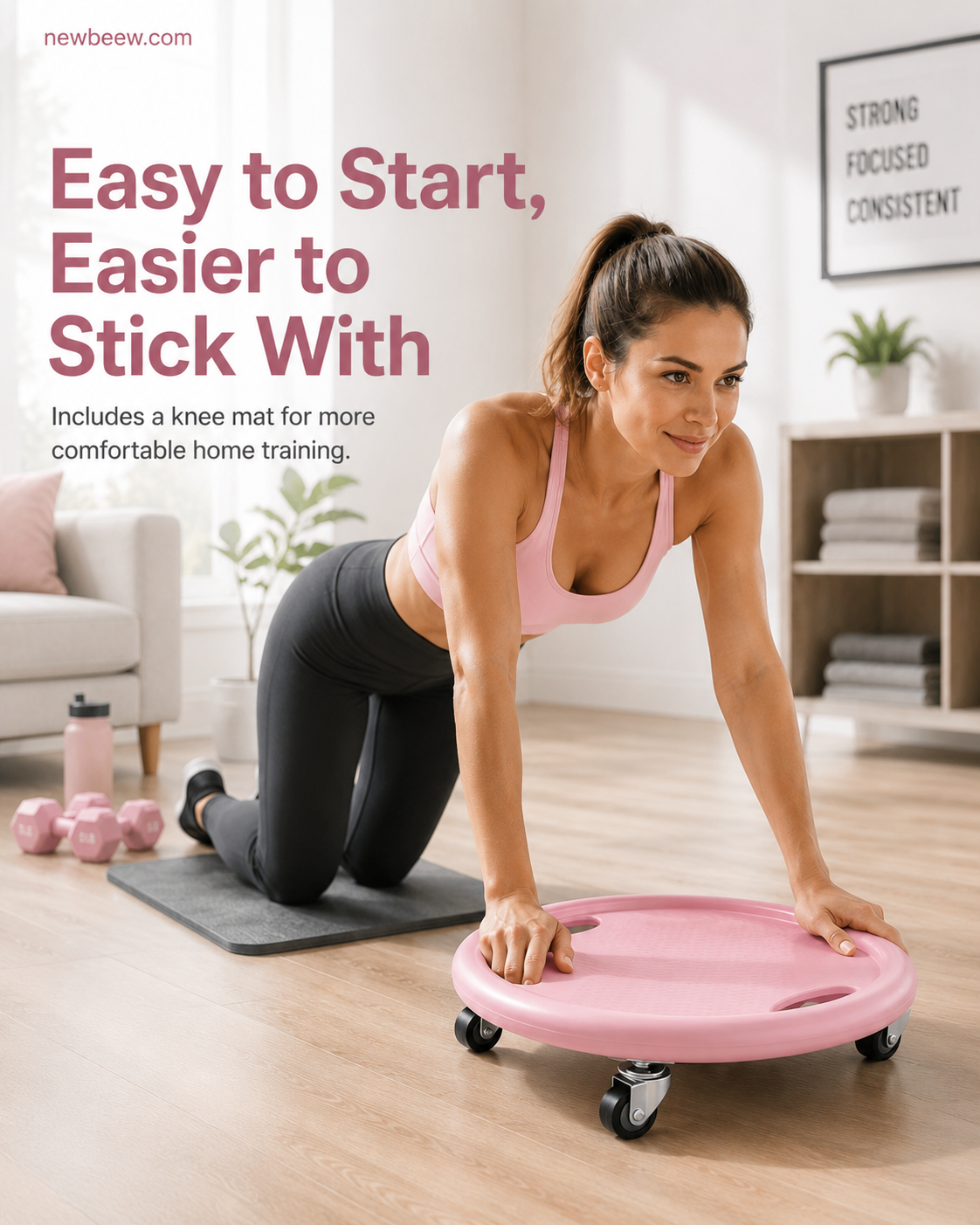 🎉 2026 Sale — Over 44,100 Sold!💪 Abdominal Roller Wheel Disc with Knee Mat – Fitness‑focused 🛠️