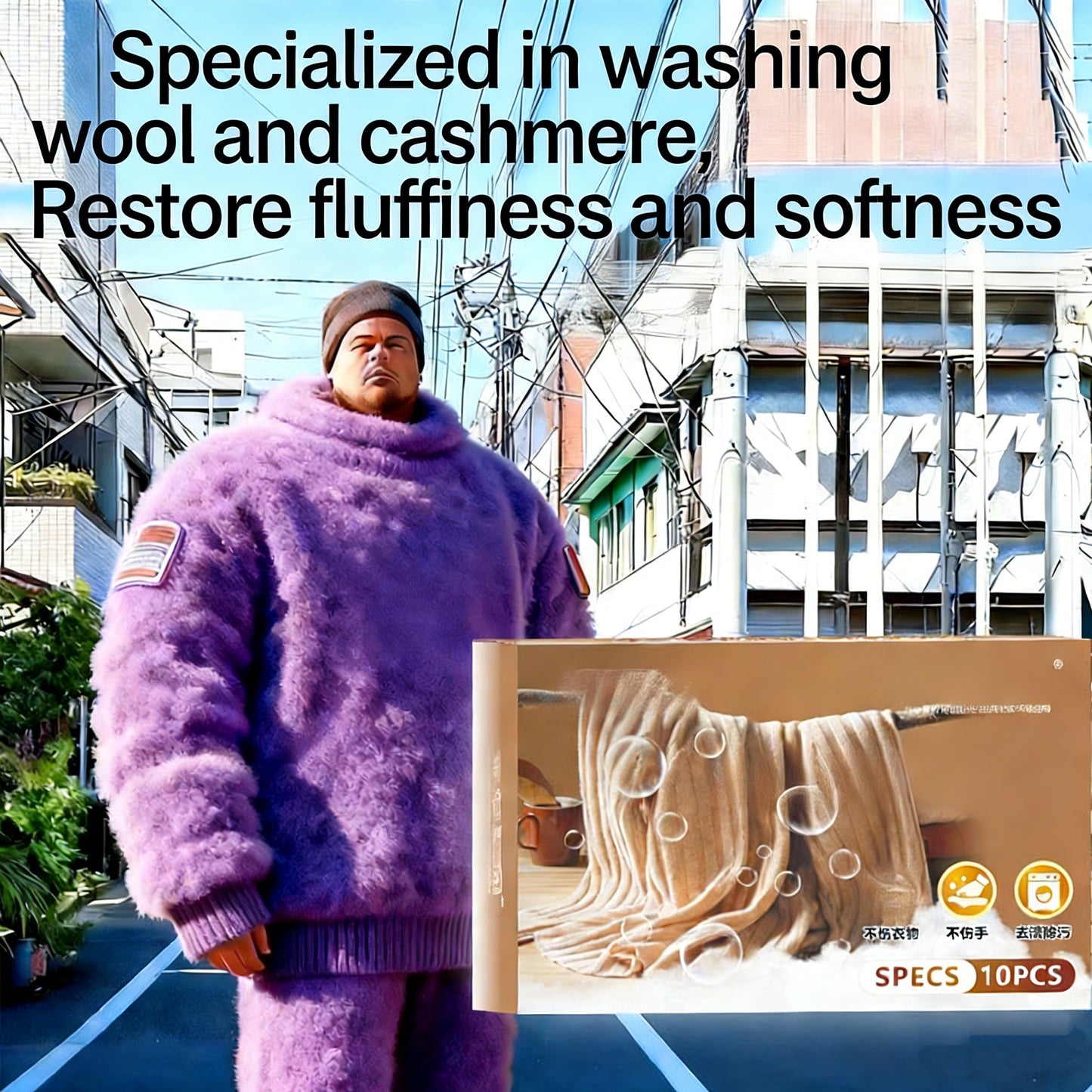 Magic Restore Soak: The First US-Developed Formula That Instantly Unshrinks Your Favorite Clothes in One Soak!