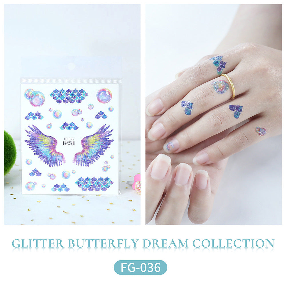 🦋Sparkly Fairy Butterfly Wings - newbeew