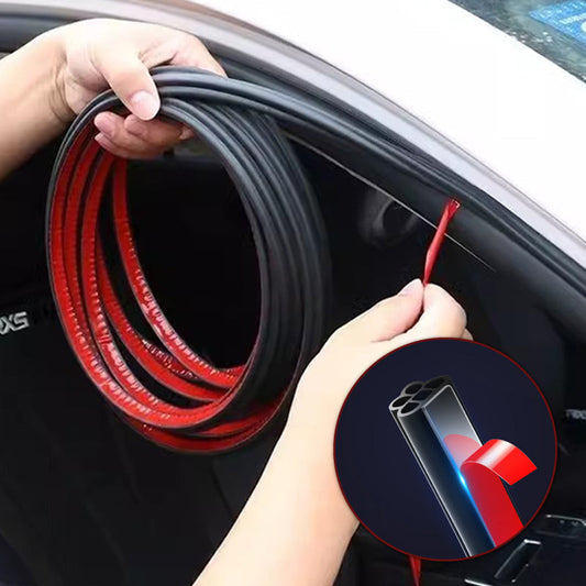 🔇5-hole Automotive Dust-proof and Shock-absorbing Sealing Strip