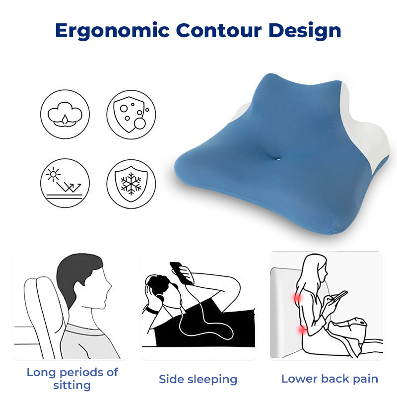 Multifunctional Ergonomic Memory Foam Pillow