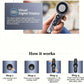 🔥 Limited Summer Deal!❄️Bladeless Portable Refrigeration Fan, 100+ Speed Adjustable Personal Mini Cooling Fan with Digital Display