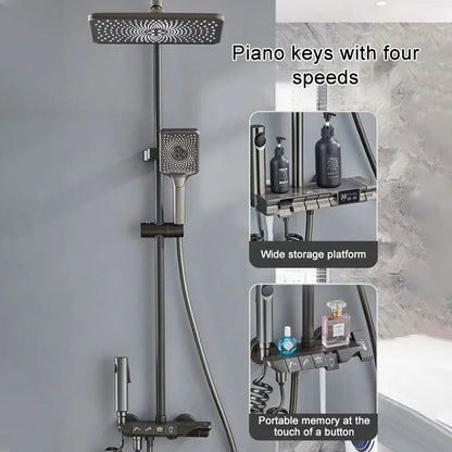 🛀Modern Luxury✈️Intelligent Shower Set With Constant Temperature Under Pressure