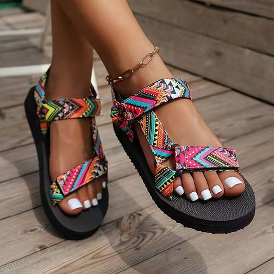 🎁Hot Sale 40% OFF⏳Summer Flat Bottom Lightweight Non-slip Beach Shoes