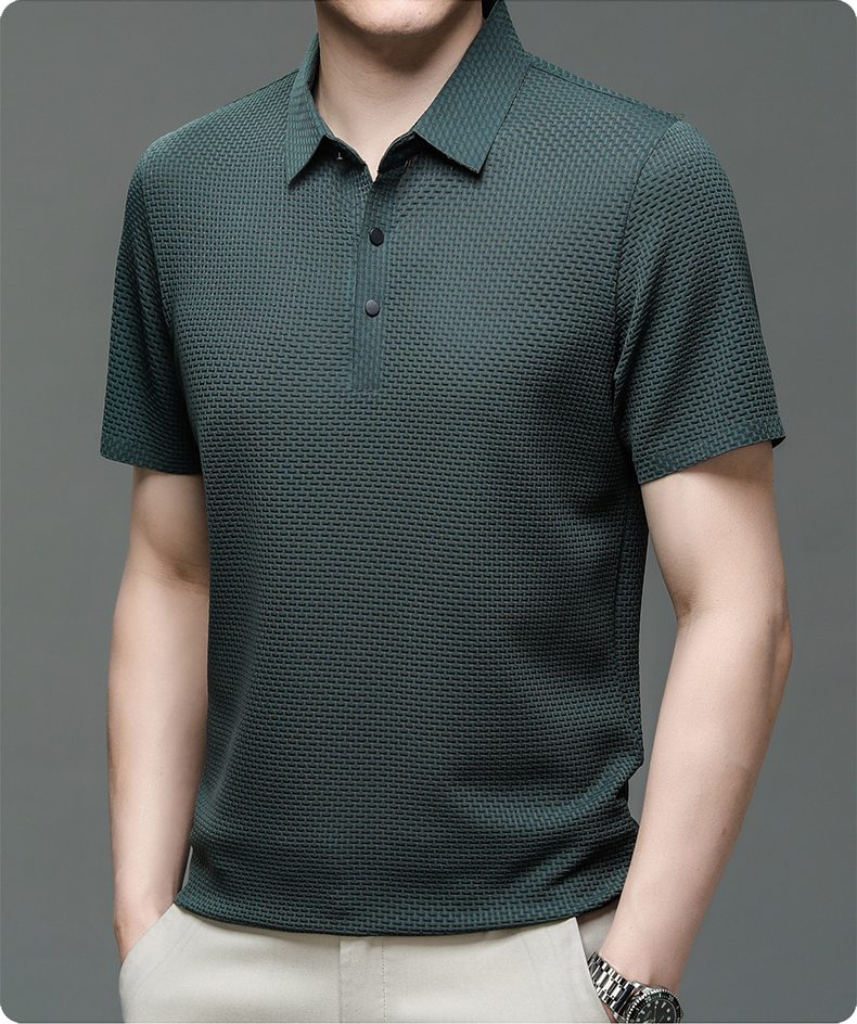 🎁Hot Sale 40% OFF⏳Men's Ice Summer Mesh Short Sleeve T-Shirt