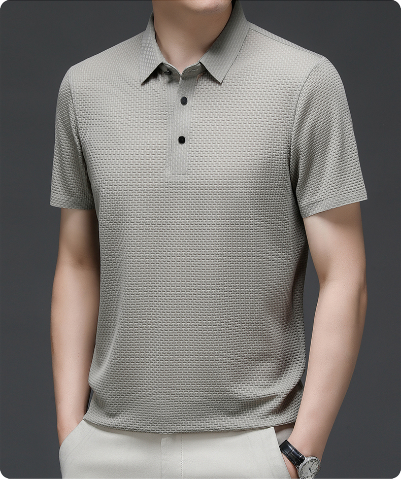 🎁Hot Sale 40% OFF⏳Men's Ice Summer Mesh Short Sleeve T-Shirt