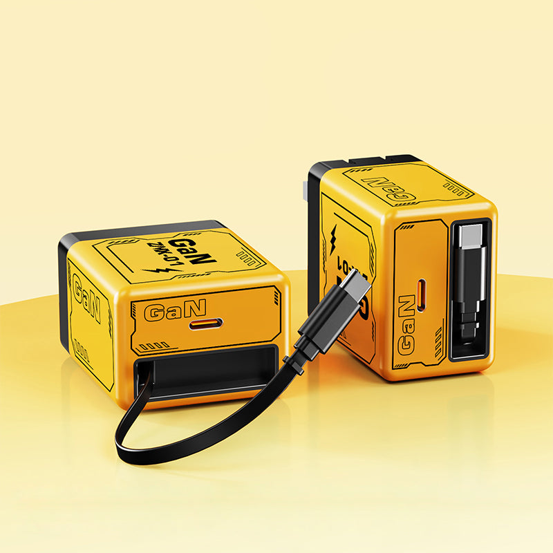 🔋Tired of bulky, slow chargers wasting your space and time? 🤦‍♂️ This revolutionary GaN charger: 50% smaller in size, 2x the power—making all your old chargers obsolete.