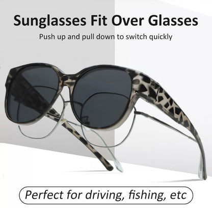 😎UV400 Protection Fit Over Glasses Sunglasses（Add 2/4 pcs to cart）