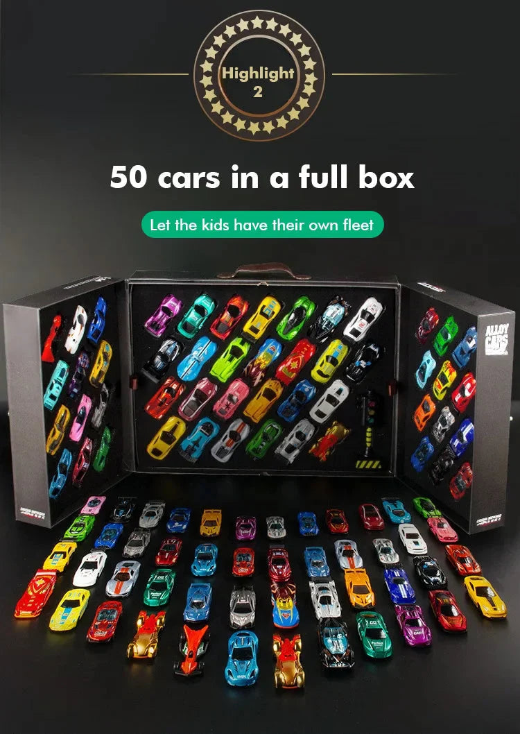 Alloy model car set