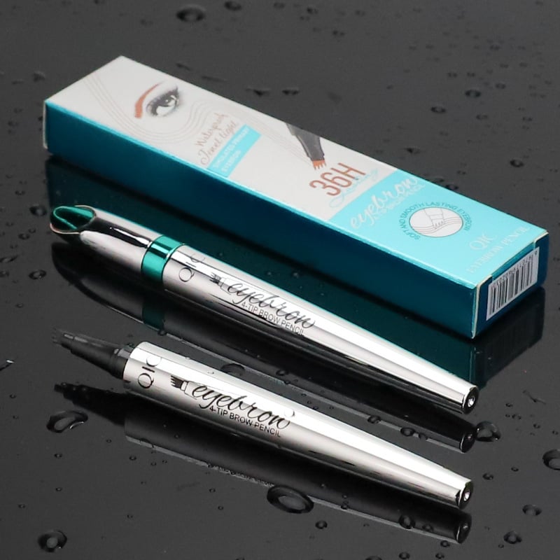 🌟Buy 1 Get 1 Free💖3D Waterproof Microblading Eyebrow Pencil - 4 Forked Tips