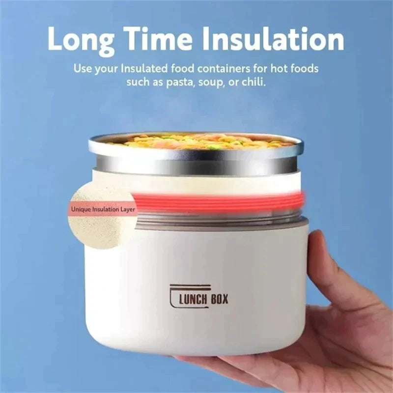🔥Portable Insulated Lunch Container Set