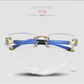 Sapphire High Hardness anti-blue Progressive Far And Near Dual-Use Reading Glasses