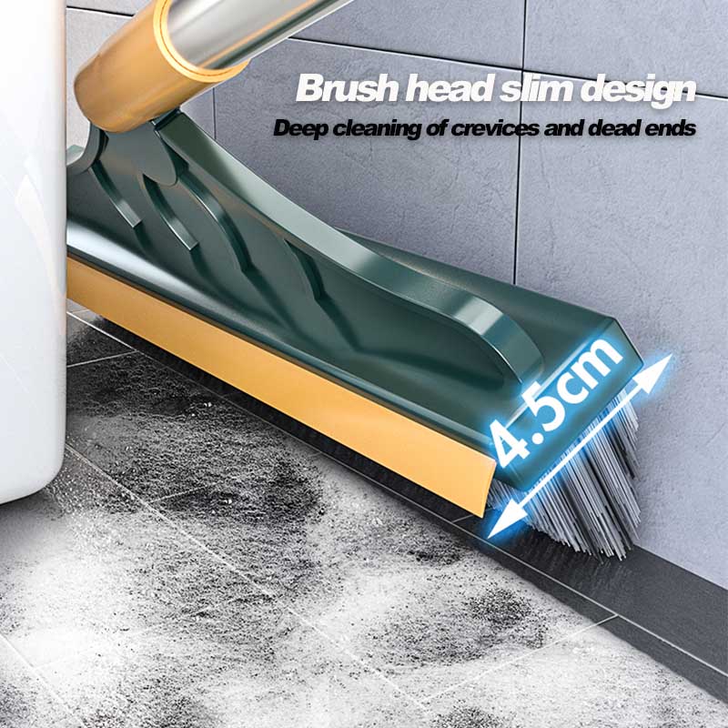 🧹 2-in-1 Floor Brush Scrub Brush