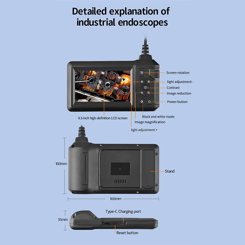 🔧 50% OFF NOW! ✨ Maintenance Specific Endoscope – HD Camera, Waterproof, Adjustable LED & Perfect for Engine, Pipe & Wall Inspection 🚗 Free Shipping 🔥