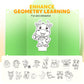 ⏰Last Day Promotion 50% OFF👶✨Pull String 3D Geometry Learning Book