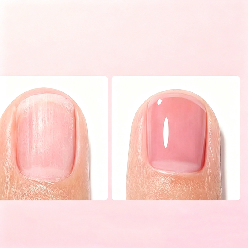 📢📢50% OFF !! ⏰Lilac Glossy Mirror Nail Strengthener