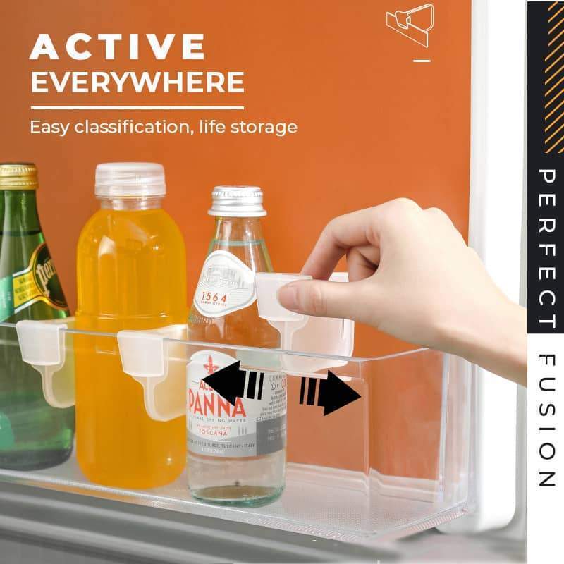 🔥 Limited time offer! Buy 3 get 5 free🎉Small Item Organizer Dividers - Refrigerator Shelf Dividers