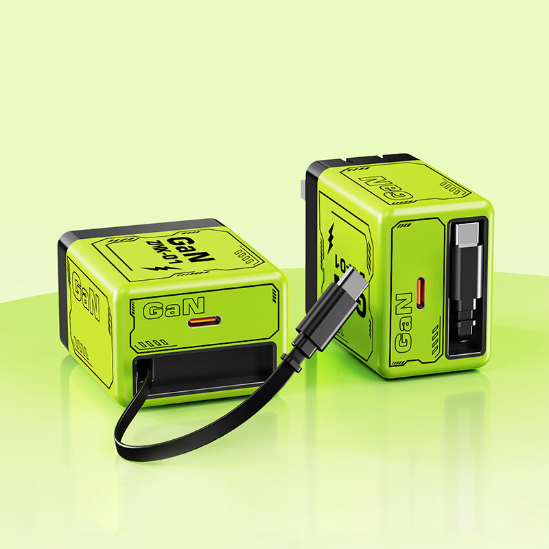 🔋Tired of bulky, slow chargers wasting your space and time? 🤦‍♂️ This revolutionary GaN charger: 50% smaller in size, 2x the power—making all your old chargers obsolete.