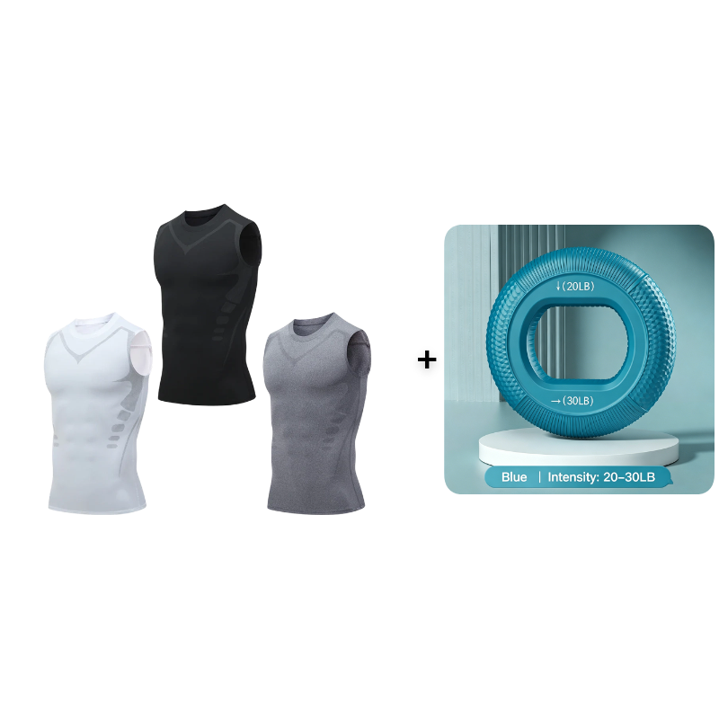 🥳2026 HOT SALE🥳💞50K+ SOLD!🛡️💎 50% OFF! Ionic Shaping Vest – Cooling compression, smooths belly & love handles. Invisible under shirts. Feel confident again! 💪✨