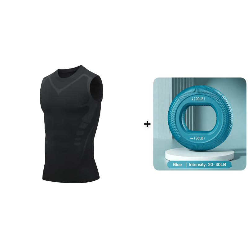 🥳2026 HOT SALE🥳💞50K+ SOLD!🛡️💎 50% OFF! Ionic Shaping Vest – Cooling compression, smooths belly & love handles. Invisible under shirts. Feel confident again! 💪✨